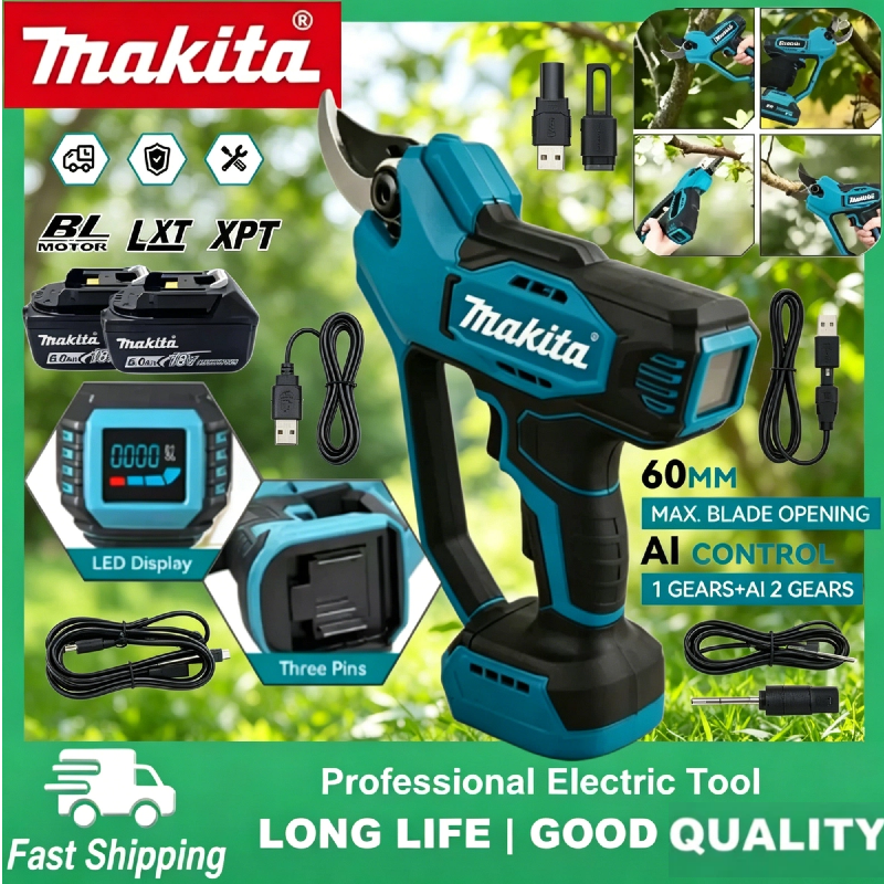 Gardening Tools Electric - Makita 18V Battery Compatible Makita Brushless