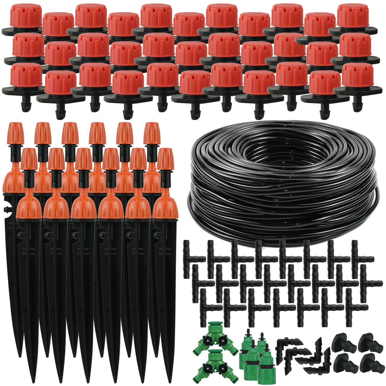 Root Watering Spike - Garden 5M-30M Drip Irrigation Watering Kits