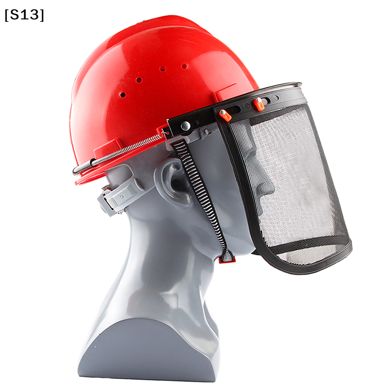 Gardening Tools Grass Cutter - 1P Garden Grass Trimmer Safety Helmet