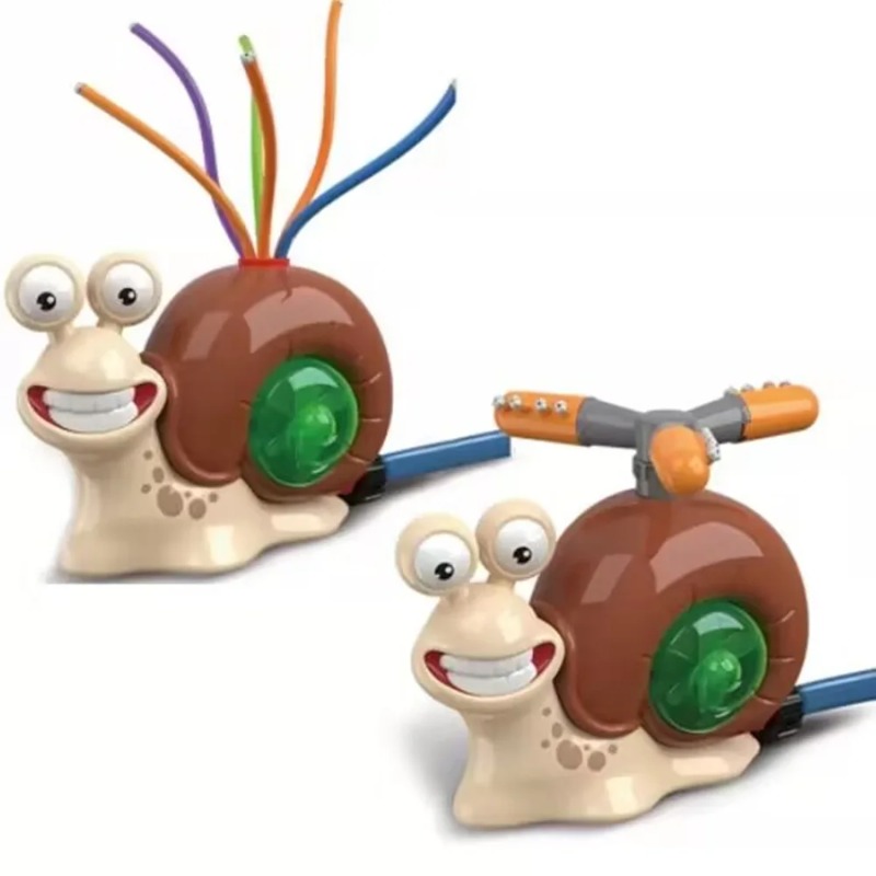 Gardening Tools Cartoon - Water Spray Outdoor Toy Snail Sprinkler
