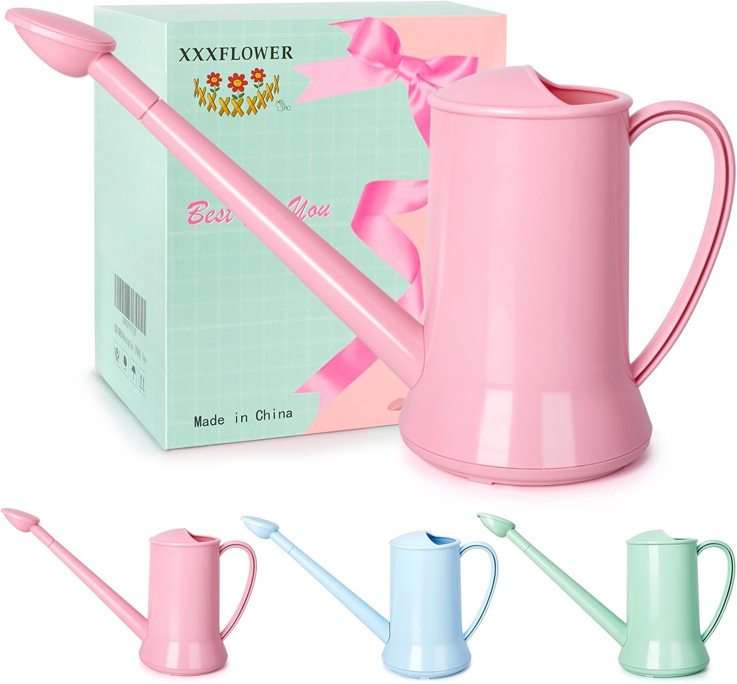 Watering Can Long Spout - Small Indoor Plant Watering Can 1/2