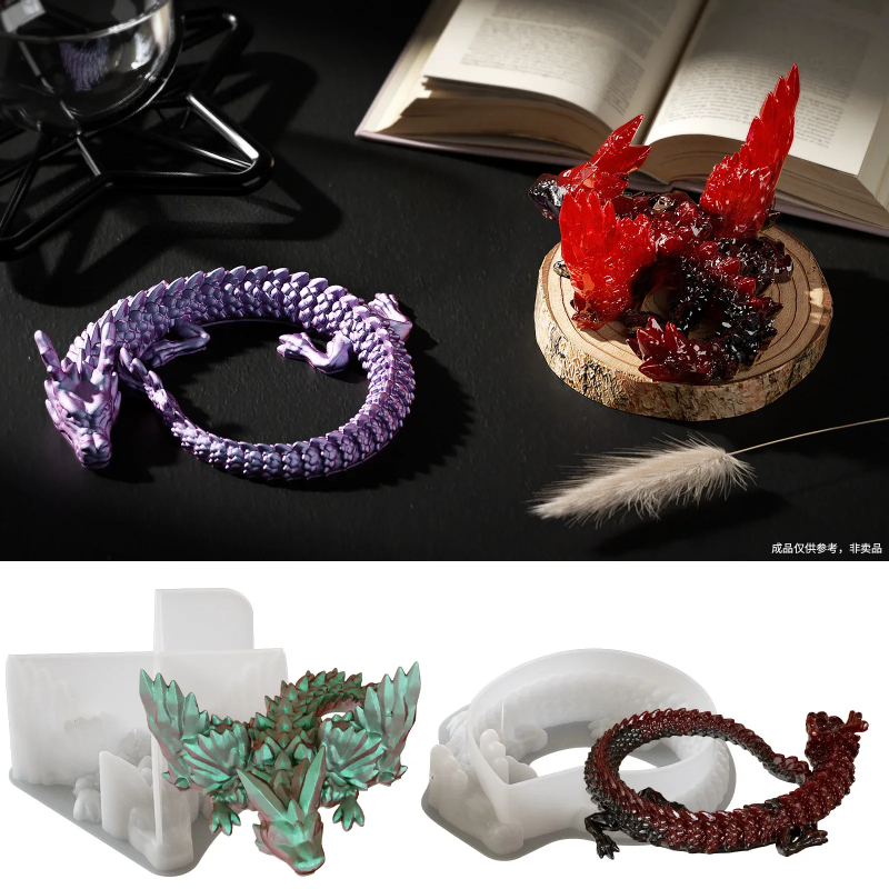 Gardening Tools Picture - DIY Crystal Resin Dragon Wings Silicone