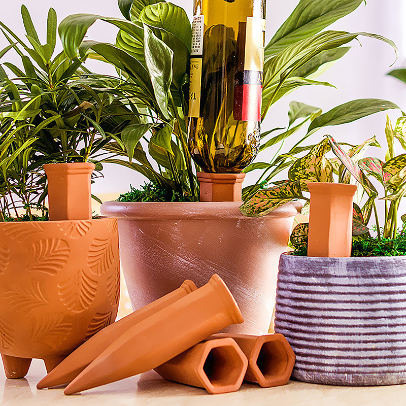Root Watering Spike - 1Pc Plant Watering Device Clay Watering
