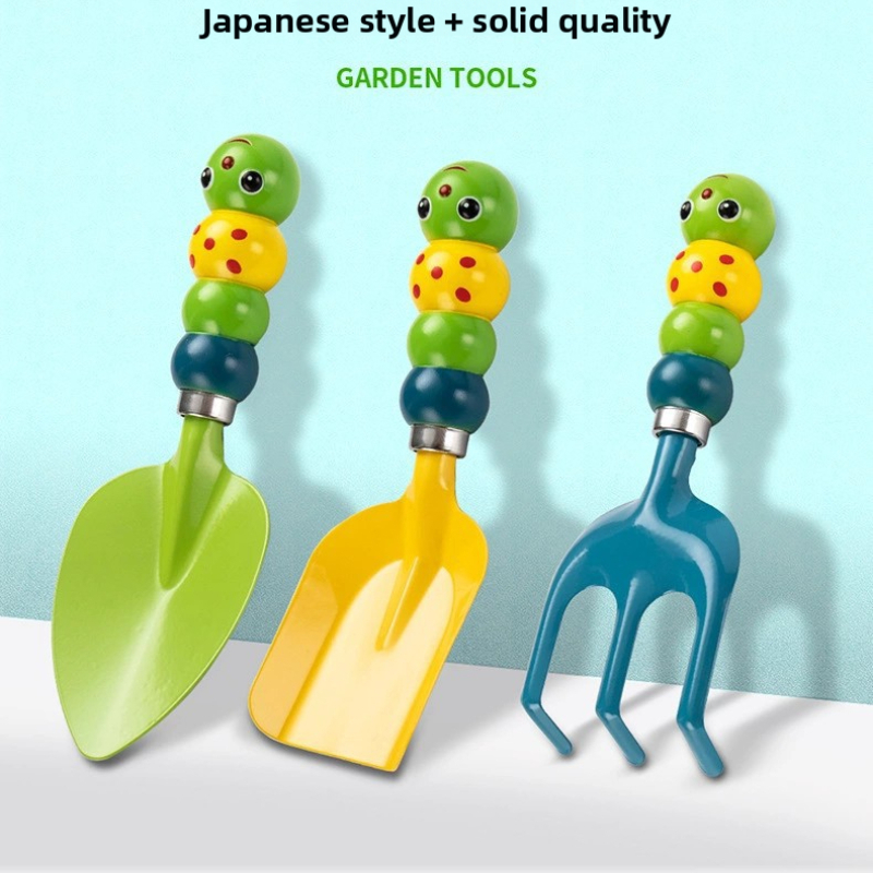 Gardening Tools 5 Year Old - Caterpillar Kids Gardening Tools Set -