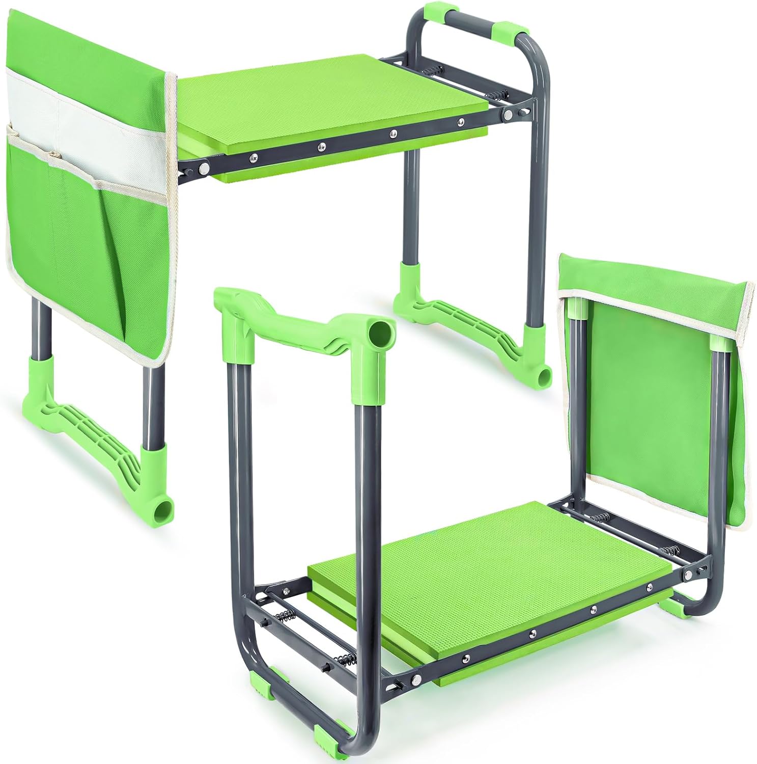 Folding Garden Kneeler and Sea - Gardening Tools Heavy Duty reseña y precio