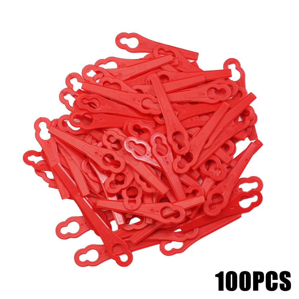 100pcs Plastic Cutter Blades F - Gardening Tools Grass Cutter reseña y precio