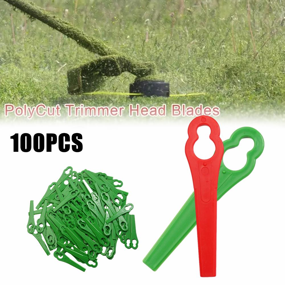 100pcs Plastic Cutter Blades F - Gardening Tools Grass Cutter reseña y precio