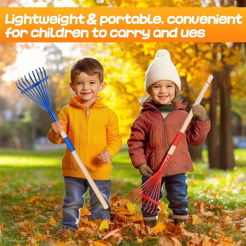 ABWZ-Children's Rake With Hard - Gardening Tools 5 Year Old reseña y precio