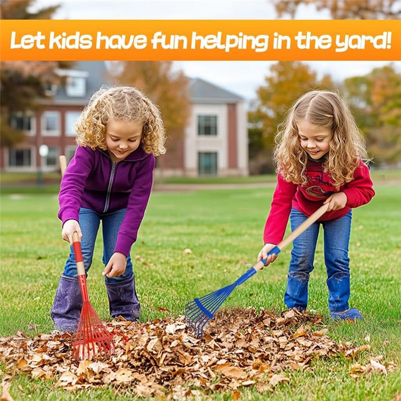 ABWZ-Children's Rake With Hard - Gardening Tools 5 Year Old reseña y precio