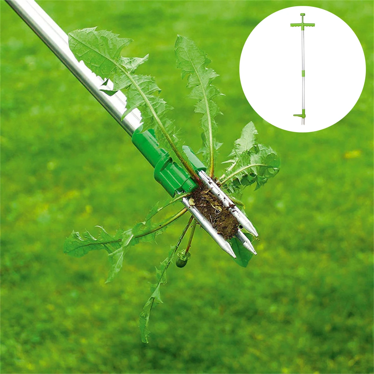 Long Handle Weed Remover Porta - Root Watering Spike reseña y precio