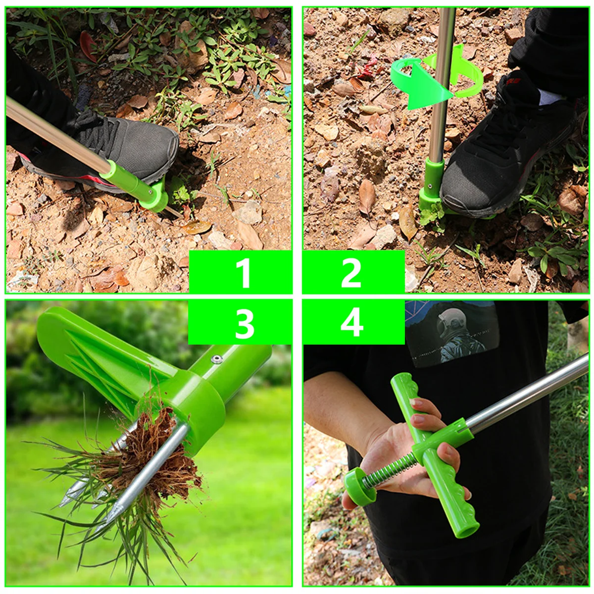 Long Handle Weed Remover Porta - Root Watering Spike reseña y precio