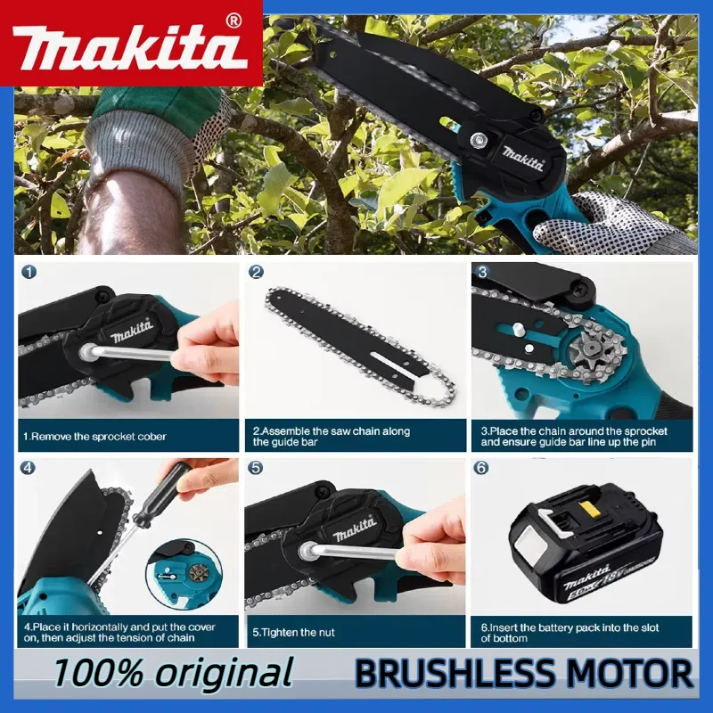 Makita 6 Inch Chain Saw 18V El - Gardening Tools Electric reseña y precio