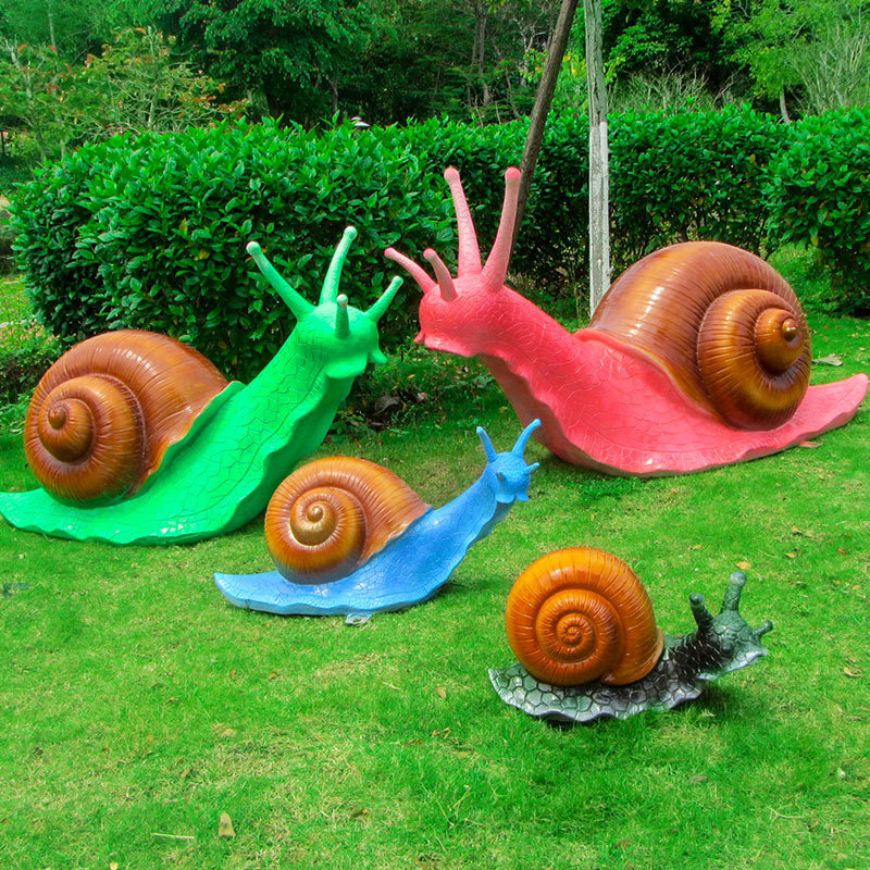 Animal cartoon snail sculpture - Gardening Tools Cartoon reseña y precio