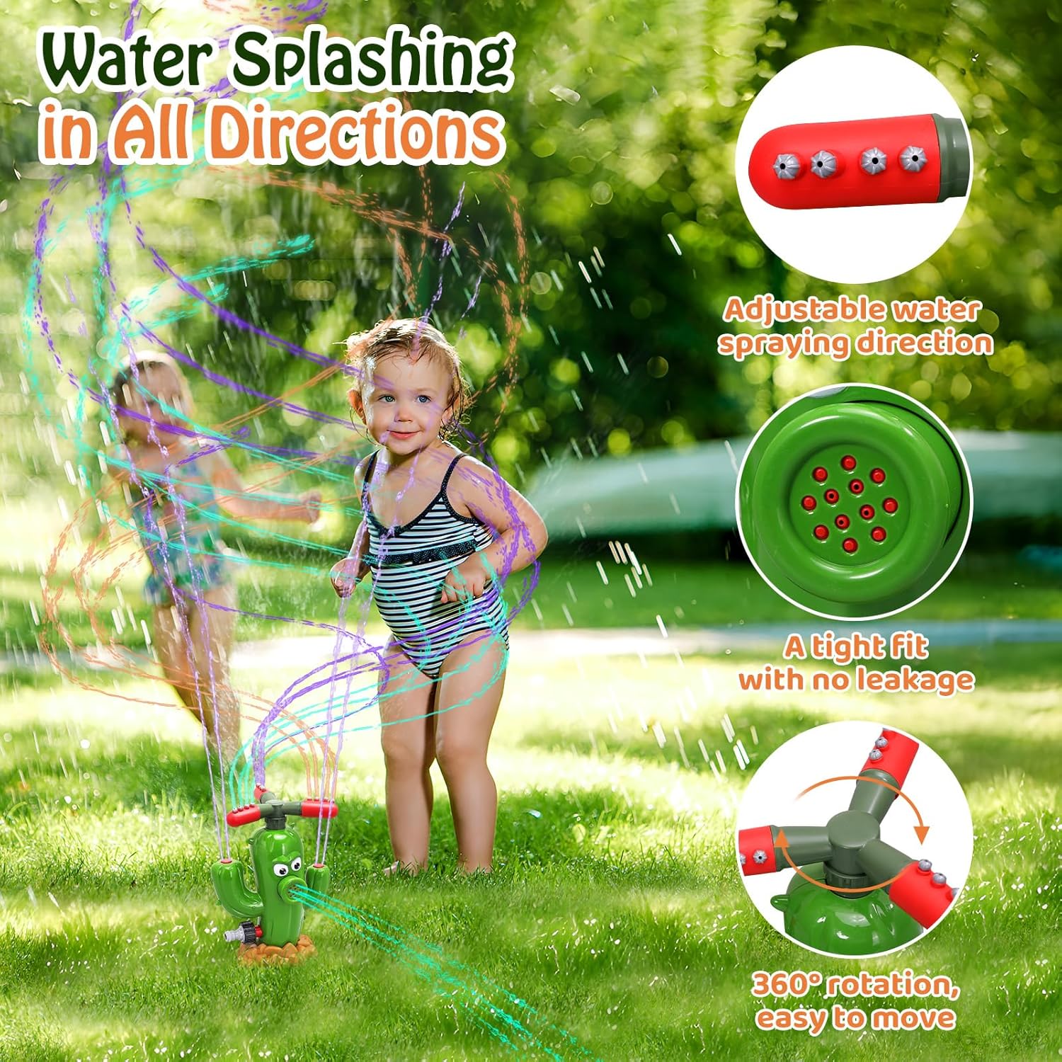Water Spray Toy Cactus Sprinkl - Gardening Tools Cartoon reseña y precio
