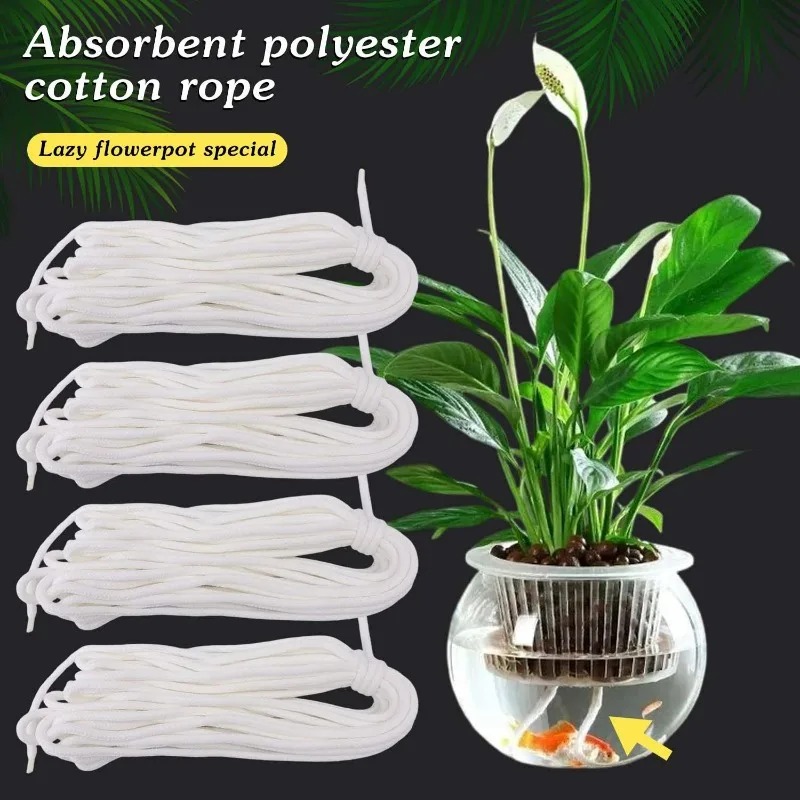 Self Watering Cotton Wick Cord - Root Watering Spike reseña y precio