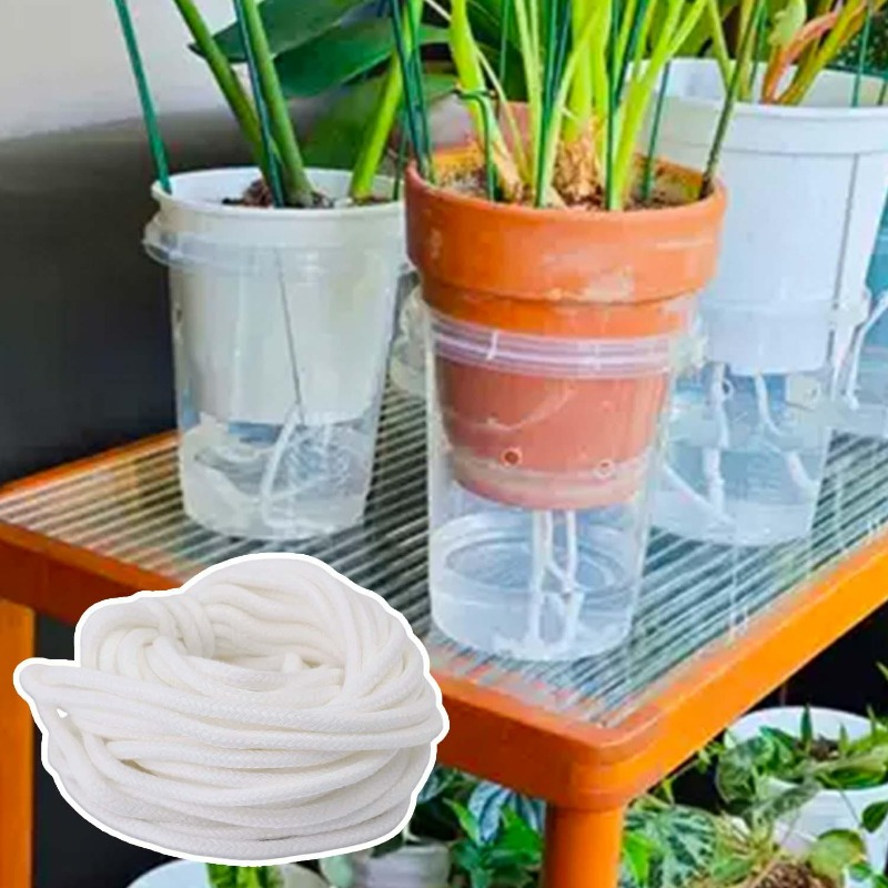 Self Watering Cotton Wick Cord - Root Watering Spike reseña y precio