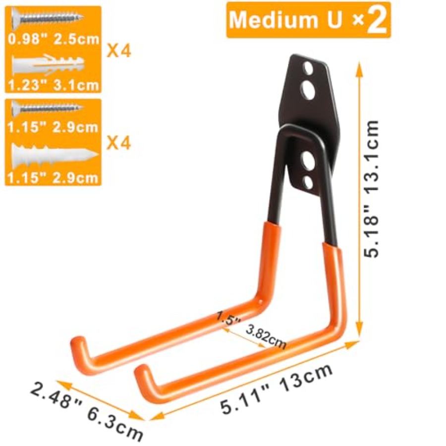 Heavy Duty Wall Hook for Tool/ - Gardening Tools Heavy Duty reseña y precio