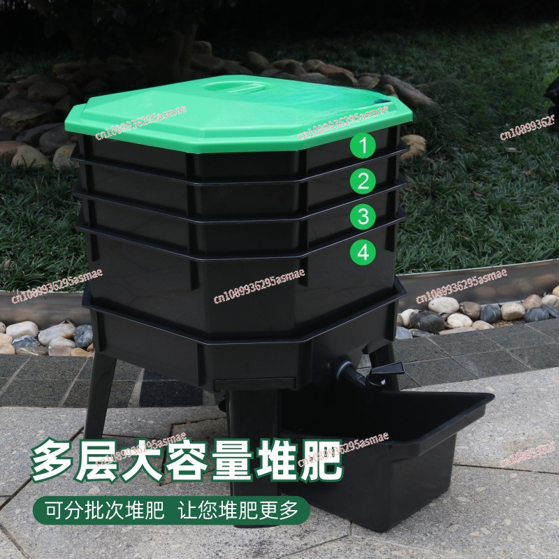 Worm Composter Bin for Kitchen - Compost Bin reseña y precio