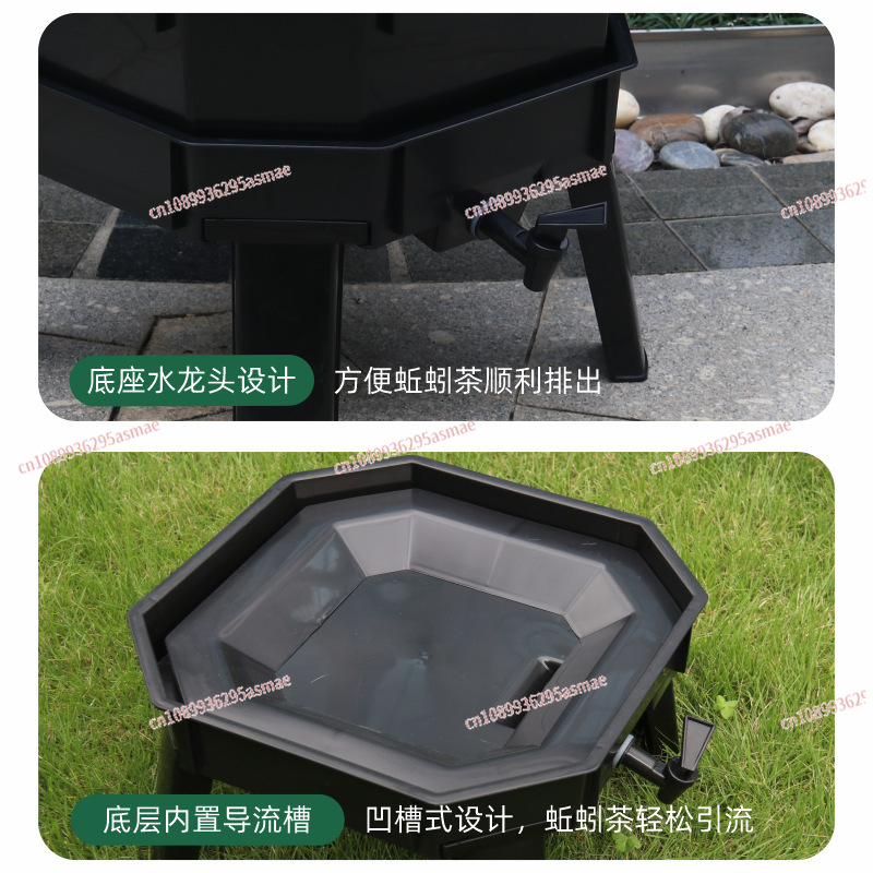 Worm Composter Bin for Kitchen - Compost Bin reseña y precio