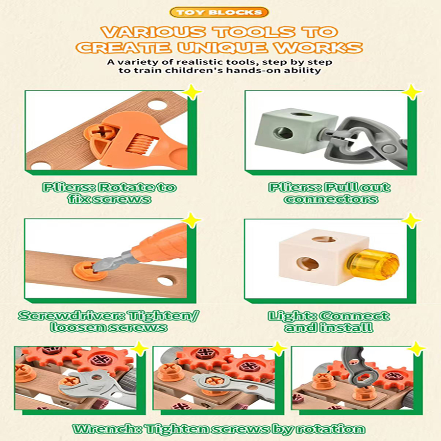 DIY- Kids Tool Set Nut Assembl - Gardening Tools Kit For Kids reseña y precio