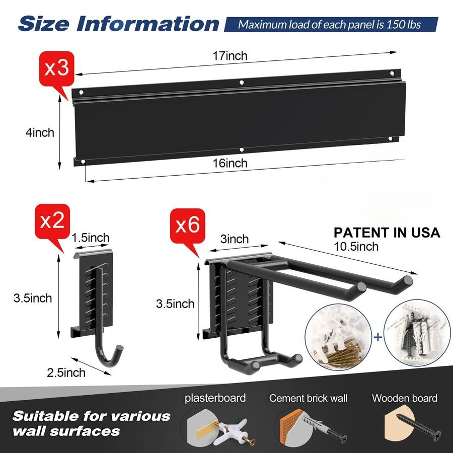 Heavy Duty Garage Storage Rack - Gardening Tools Heavy Duty reseña y precio