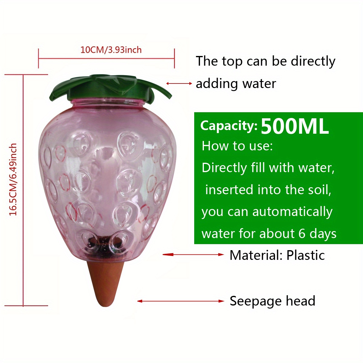 2 Pcs Automatic Watering Tool  - Root Watering Spike reseña y precio