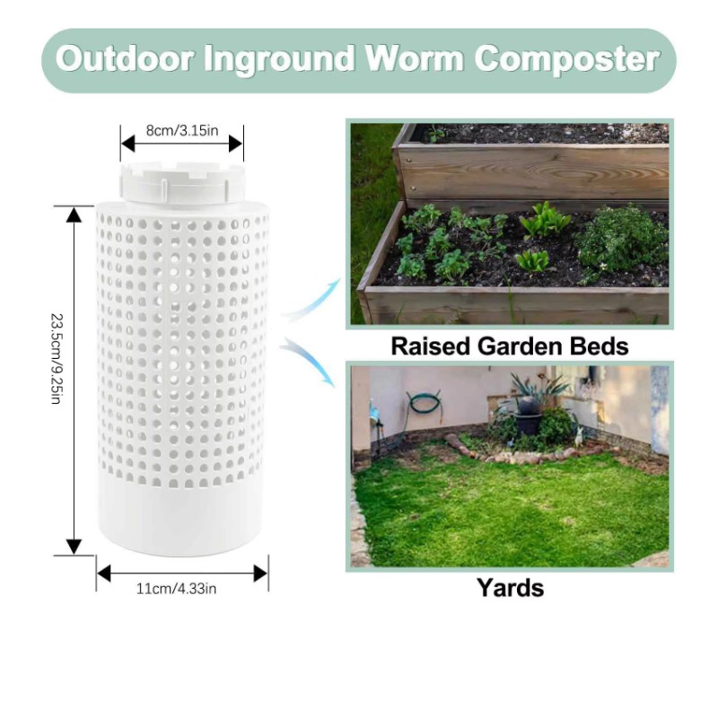 underground worm farm compost  - Compost Bin reseña y precio