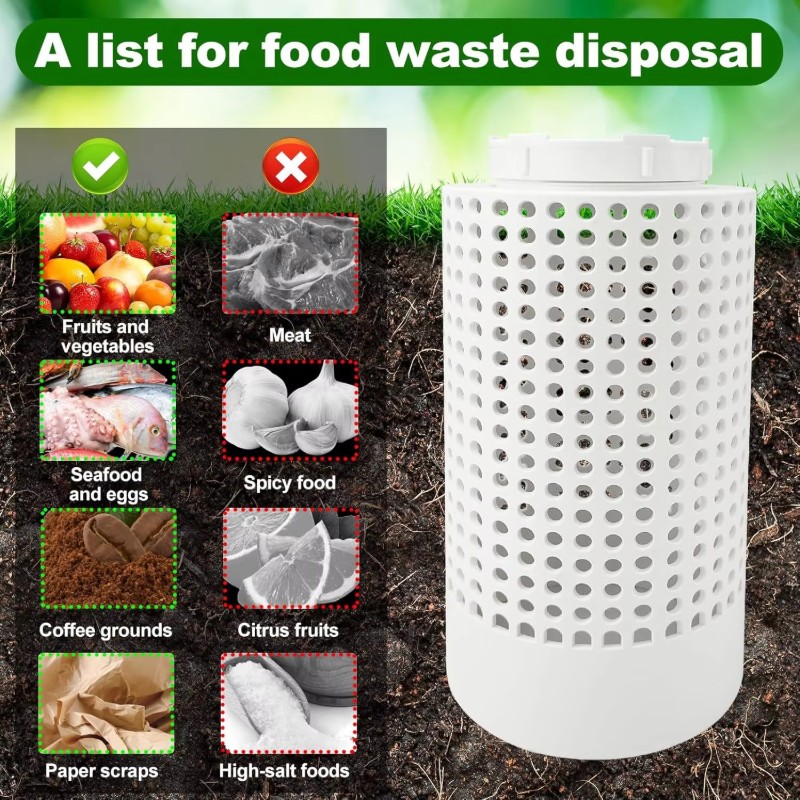 underground worm farm compost  - Compost Bin reseña y precio