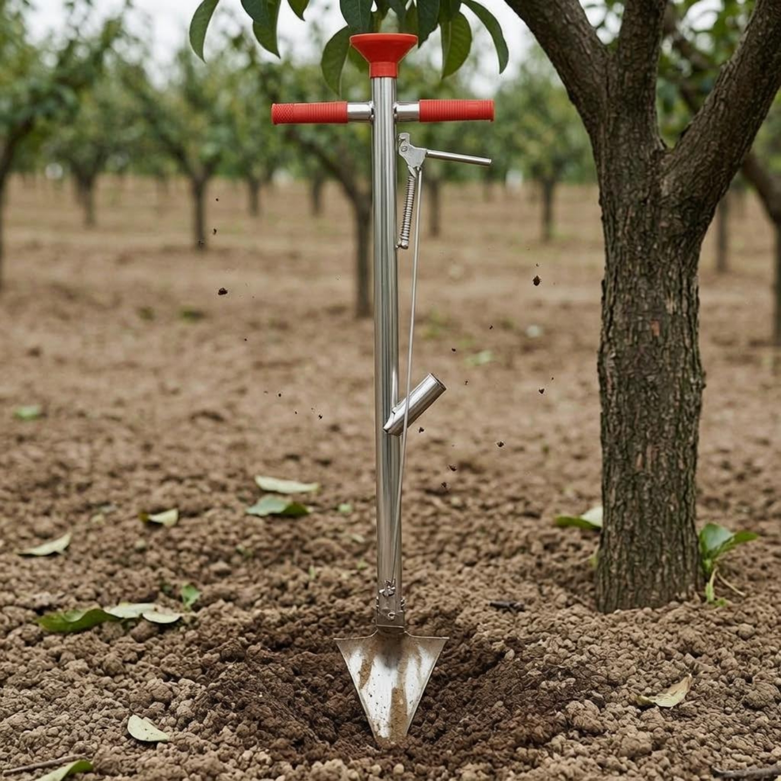 Point Seeding Shovel T-Handle  - Gardening Tools Heavy Duty reseña y precio