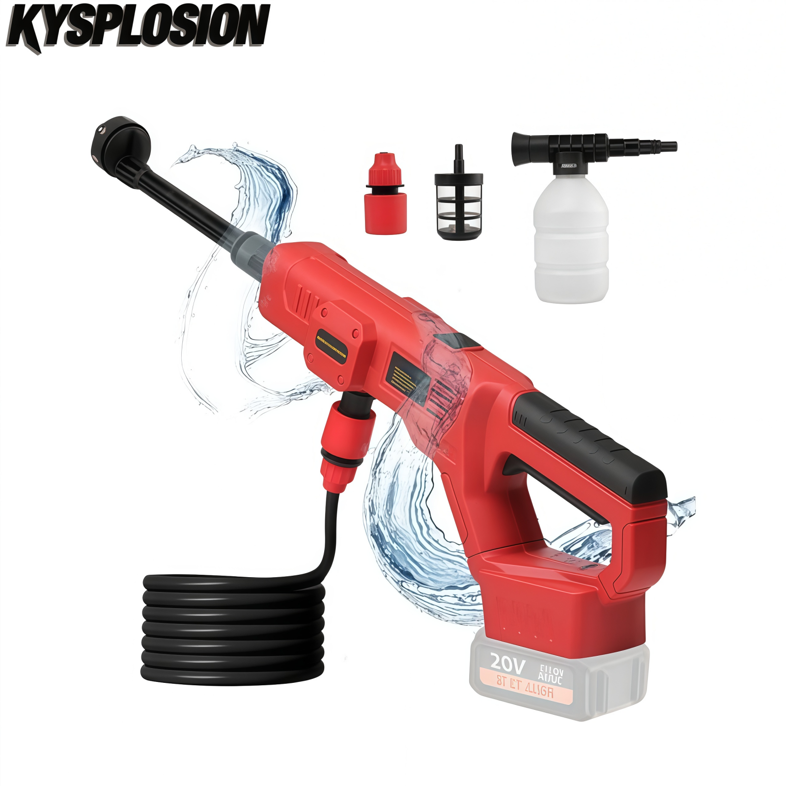Cordless Pressure Washer for M - Gardening Tools Battery Powered reseña y precio