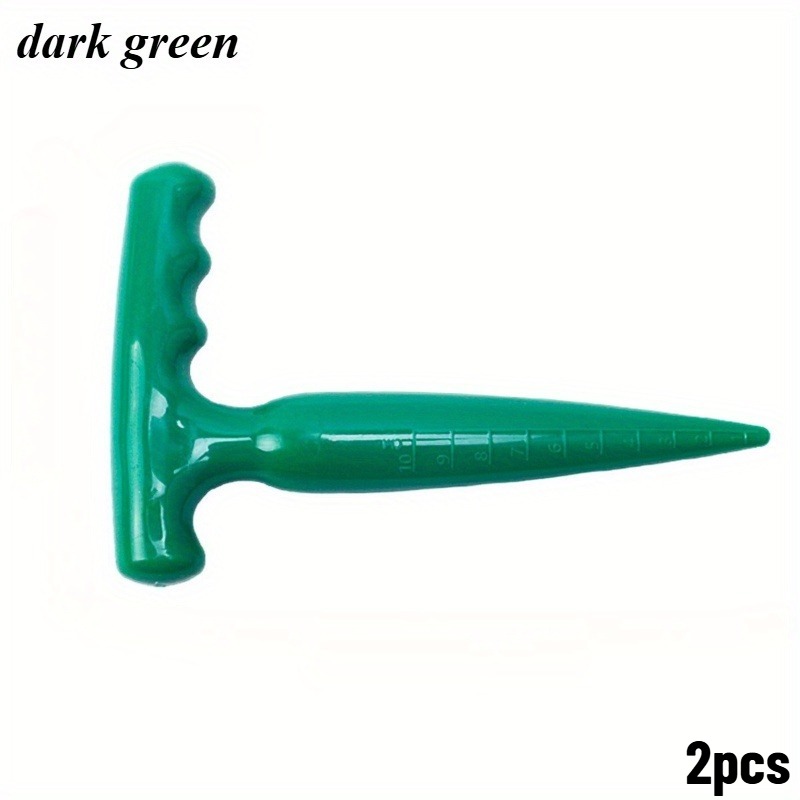 2Pcs Plastic Garden Hole Dibbe - Gardening Tools Long reseña y precio
