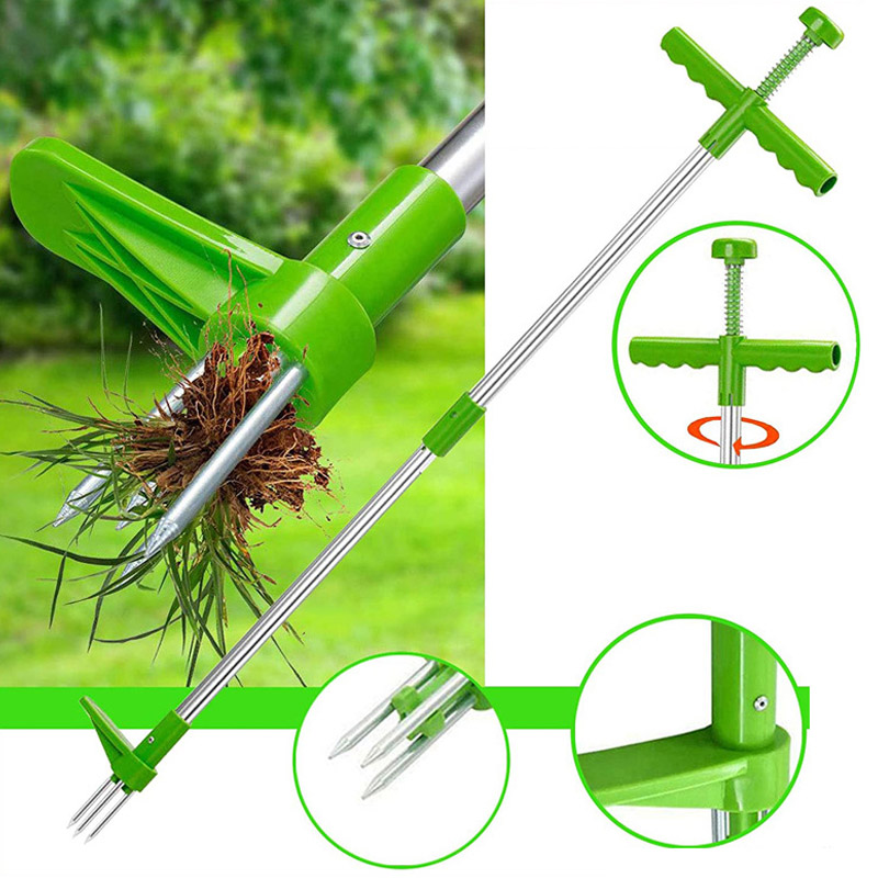 Portable Long Handle Weed Remo - Gardening Tools Long reseña y precio
