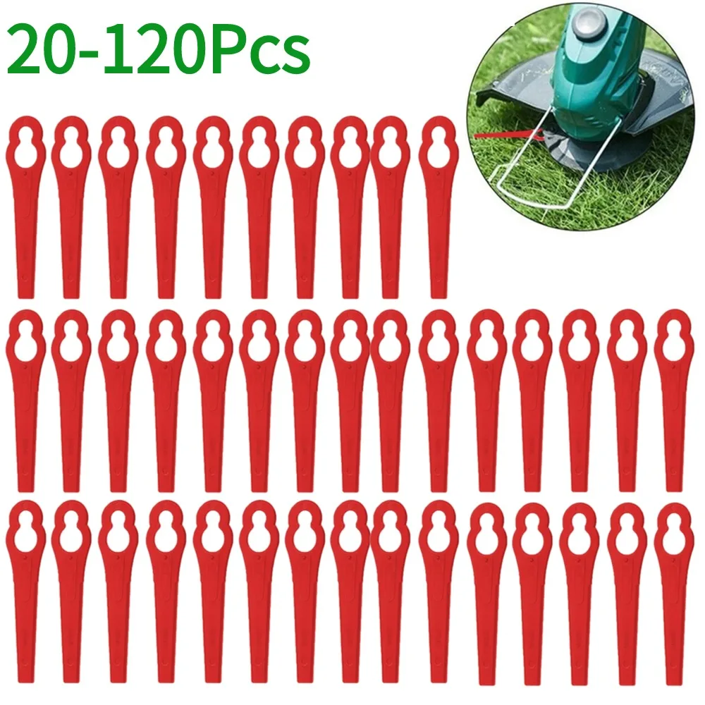 20/60/100/120Pcs Strimmer Blad - Gardening Tools Grass Cutter reseña y precio