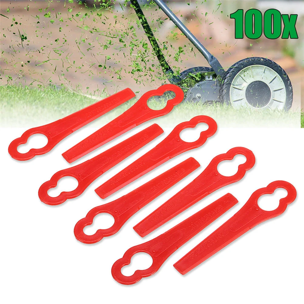 20/60/100/120Pcs Strimmer Blad - Gardening Tools Grass Cutter reseña y precio