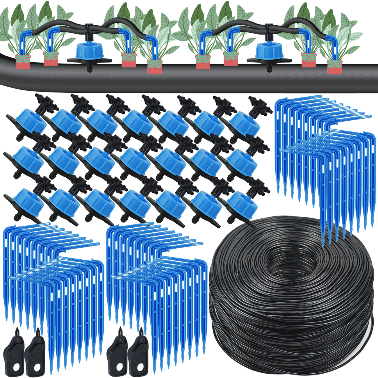 KESLA Drip Irrigation Kit 10-1 - Root Watering Spike reseña y precio