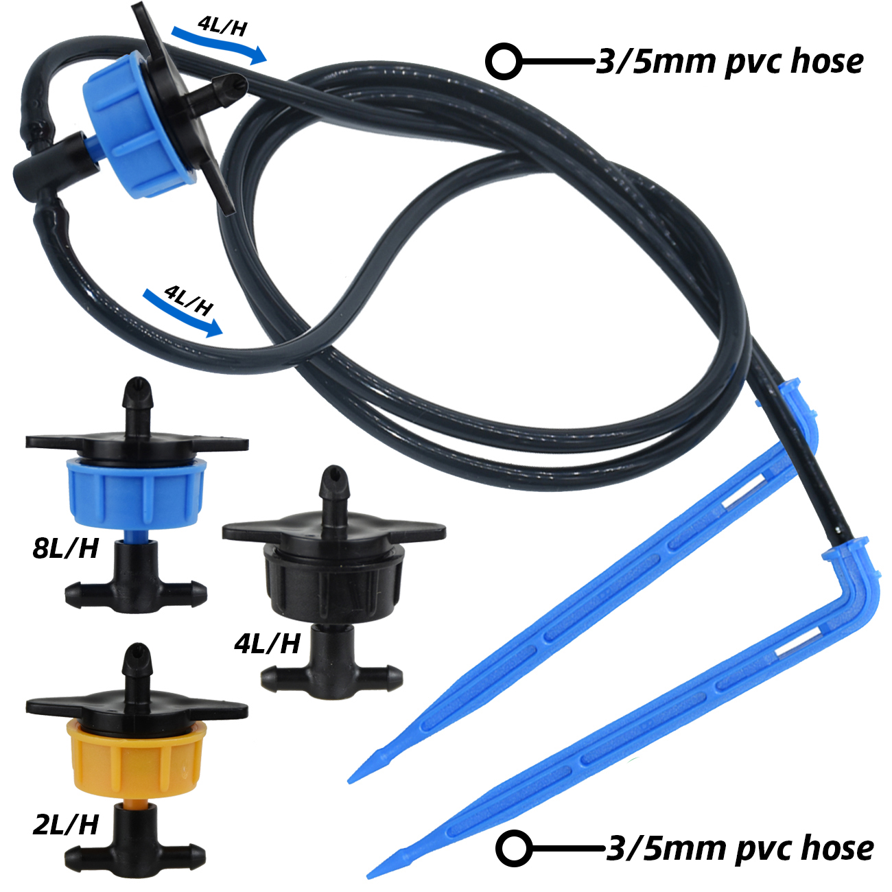 KESLA Drip Irrigation Kit 10-1 - Root Watering Spike reseña y precio