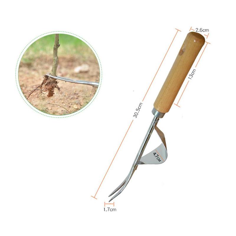 Steel Root Extractor Wooden Ha - Gardening Tools Long reseña y precio