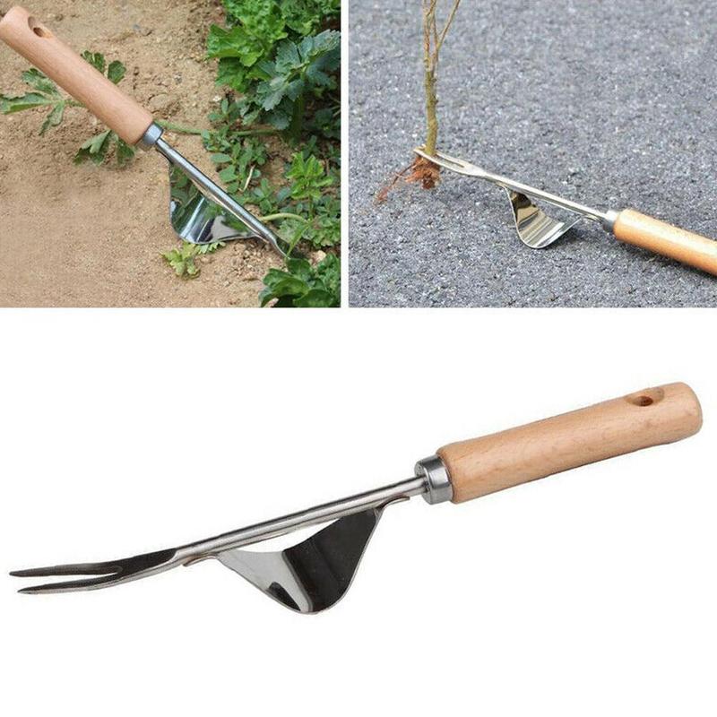 Steel Root Extractor Wooden Ha - Gardening Tools Long reseña y precio