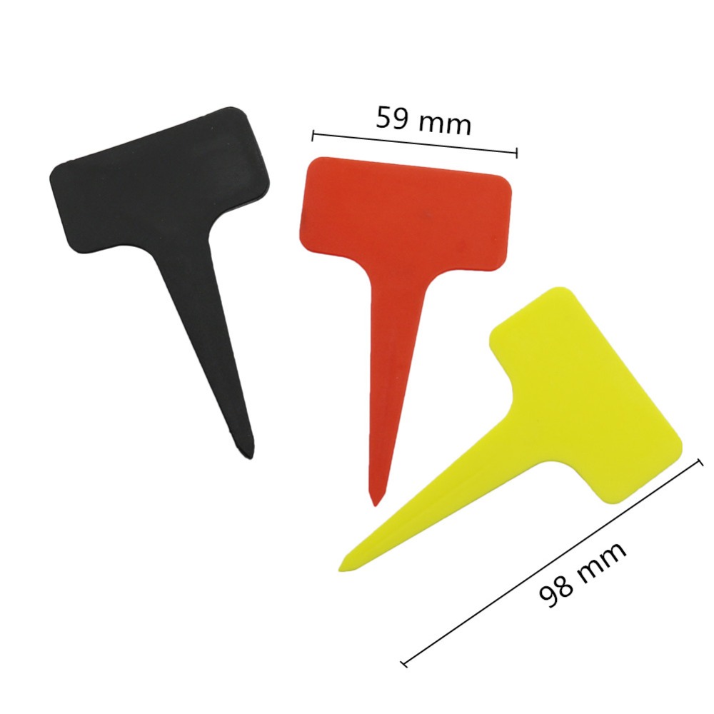 DIY Plastic T-Type Plant Label - Plant Label Tags reseña y precio
