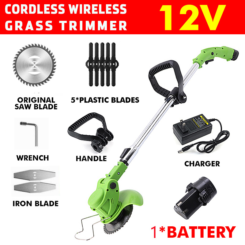 High Power Rechargeable Lithiu - Gardening Tools Grass Cutter reseña y precio