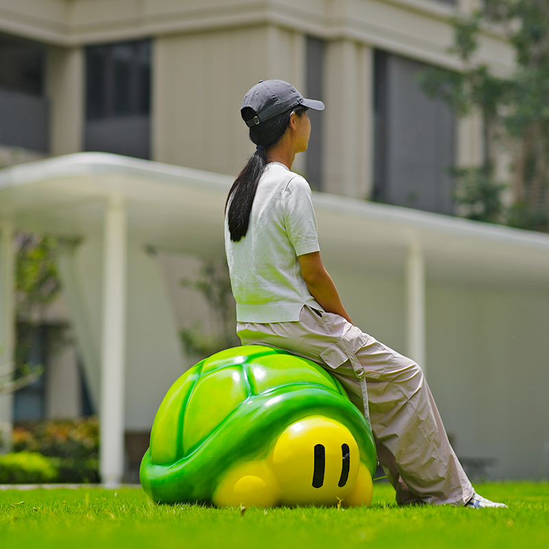 Cartoon turtle fiberglass scul - Gardening Tools Cartoon reseña y precio