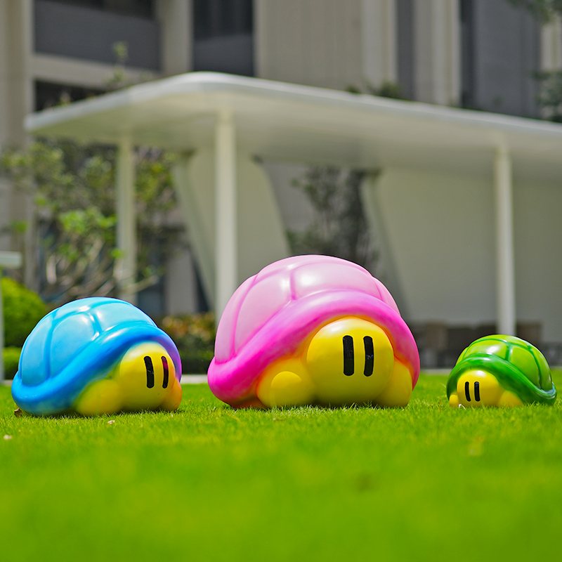 Cartoon turtle fiberglass scul - Gardening Tools Cartoon reseña y precio