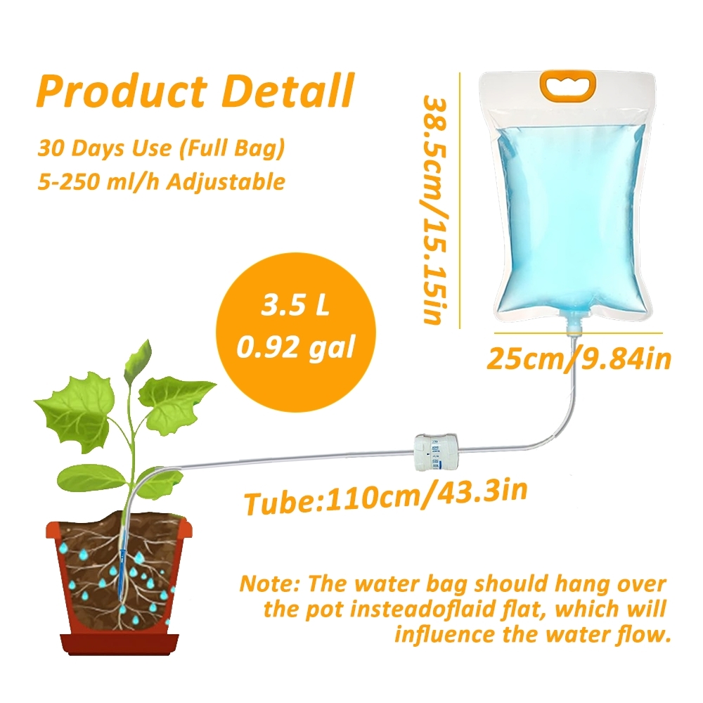 3.5L Automatic Plant Watering  - Root Watering Spike reseña y precio