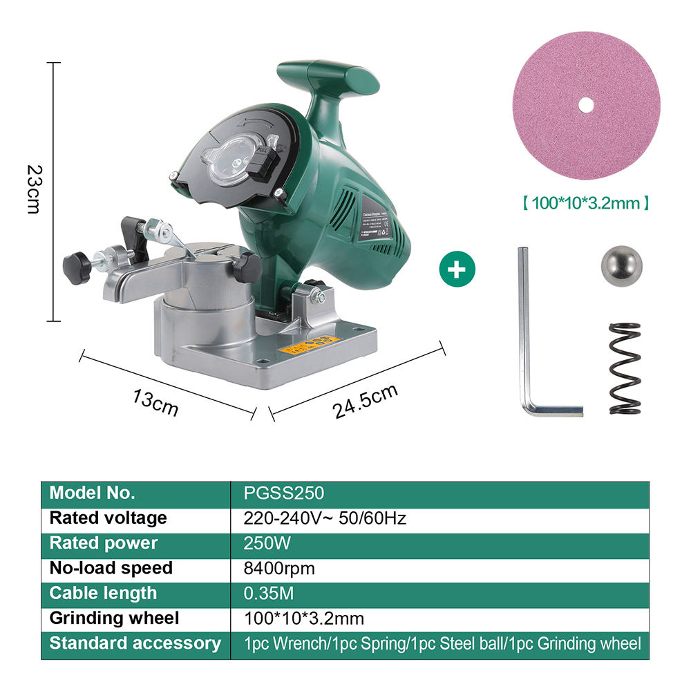 POSENPRO 250W ChainSaw Sharpen - Gardening Tools Electric reseña y precio