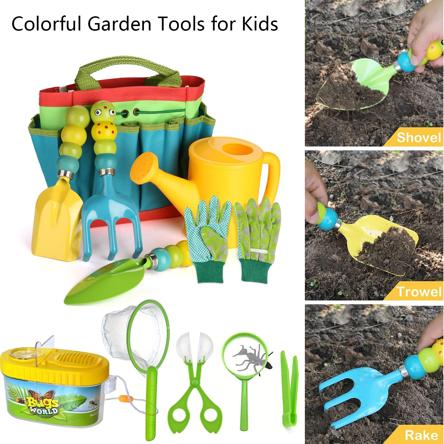 Colorful Garden Tools Toys for - Gardening Tools 5 Year Old reseña y precio