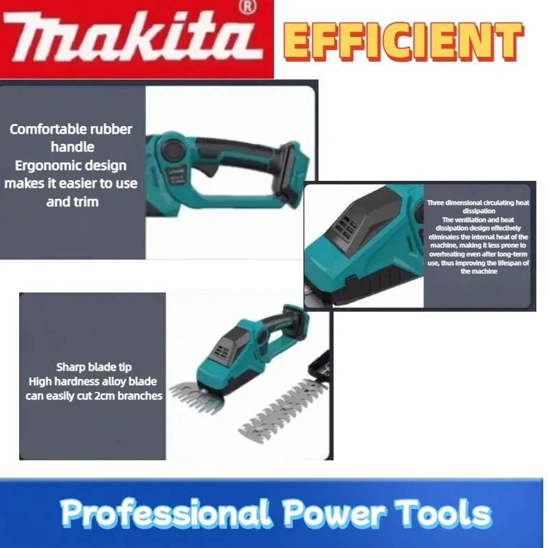 Makita 18V Cordless 2-in-1 Hed - Gardening Tools Battery Powered reseña y precio