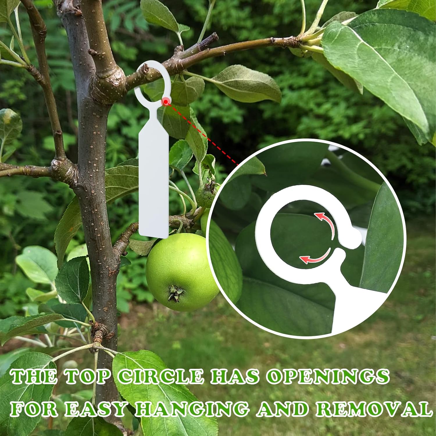 100PCS 10.7x2.3CM Plastic Gard - Plant Label Tags reseña y precio