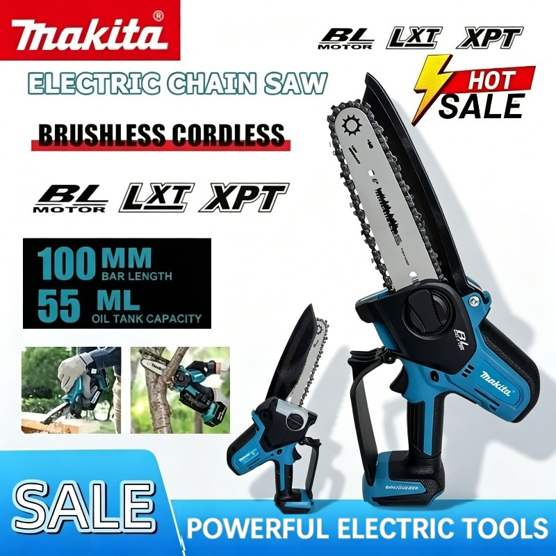 Makita  6INCH Electric Saw Cha - Gardening Tools Battery Powered reseña y precio