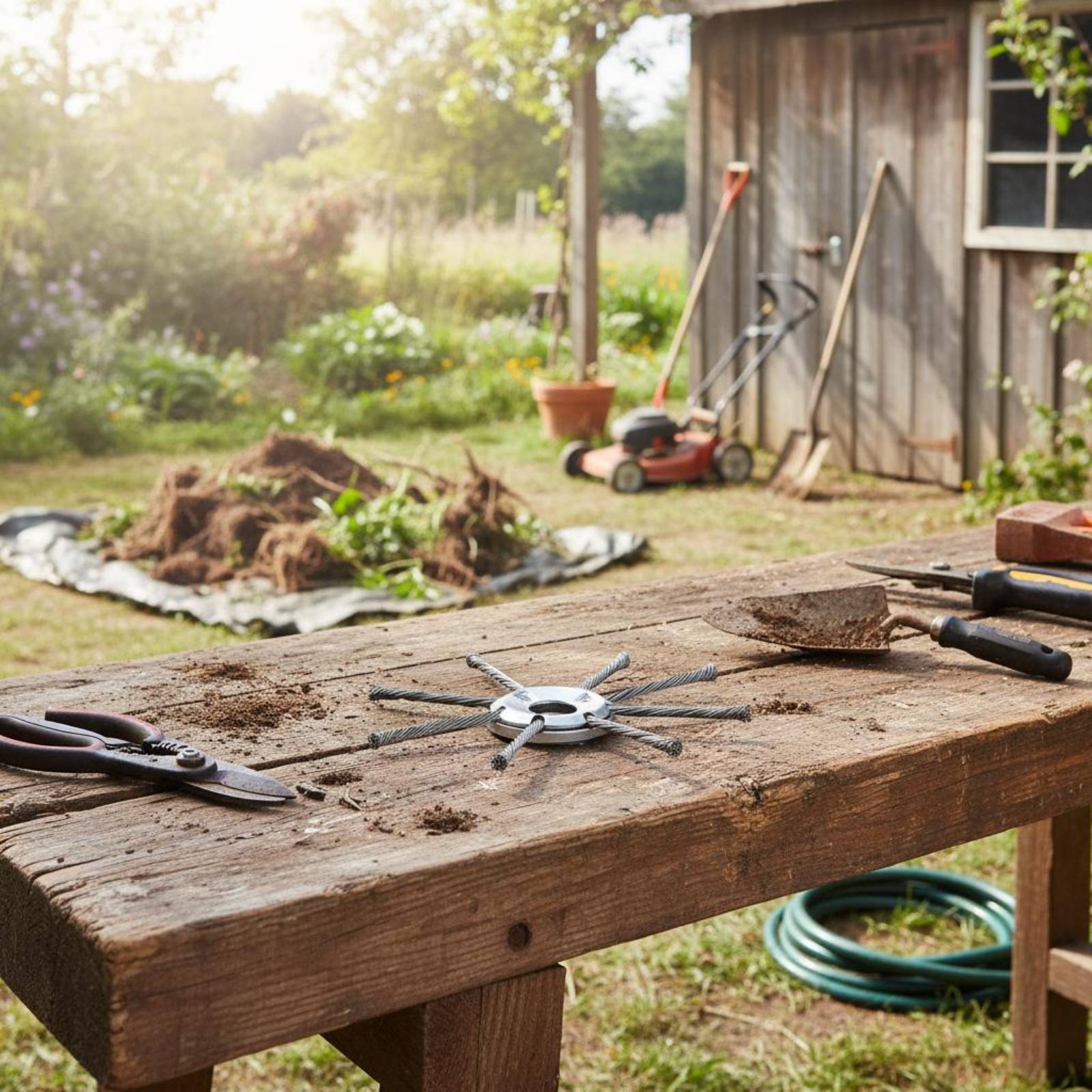 Steel Wire Vegetation Cutter D - Gardening Tools Long reseña y precio