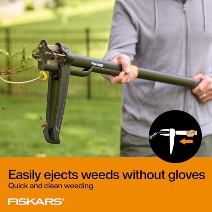 Fiskars 4-Claw Stand Up Weed P - Gardening Tools Long reseña y precio